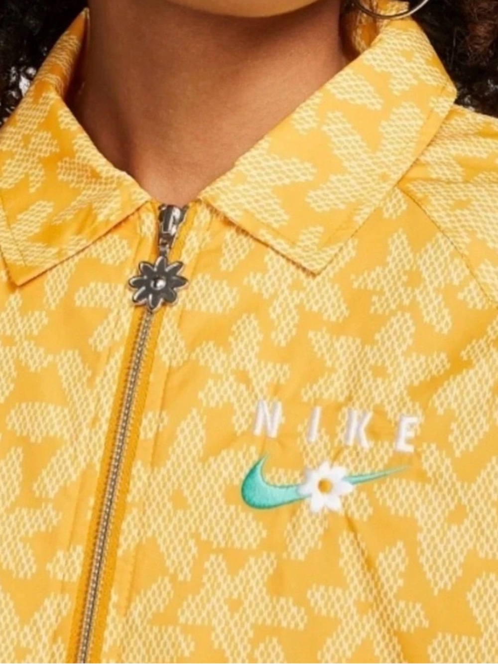 Nike Floral Zip Up